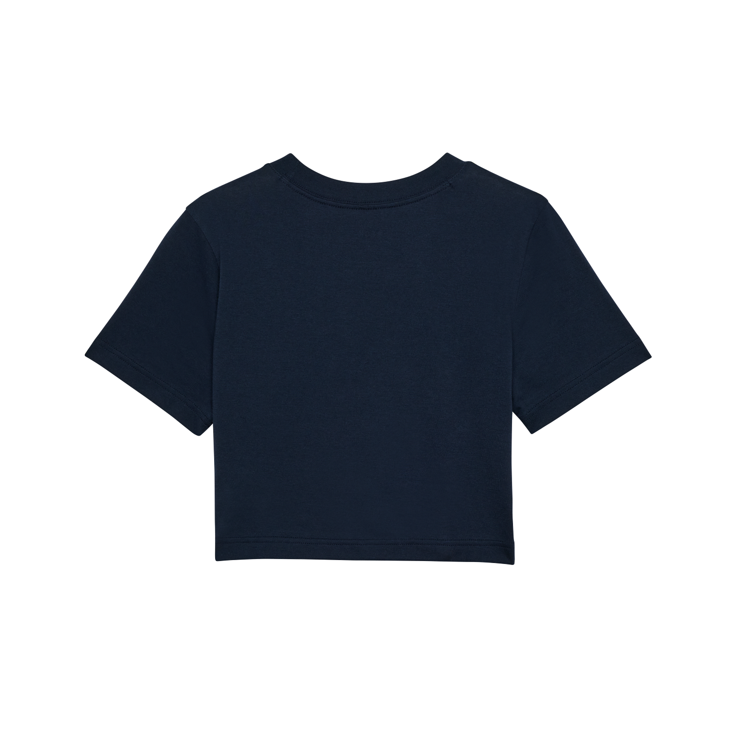 Womens Race Crew Cropped Tee