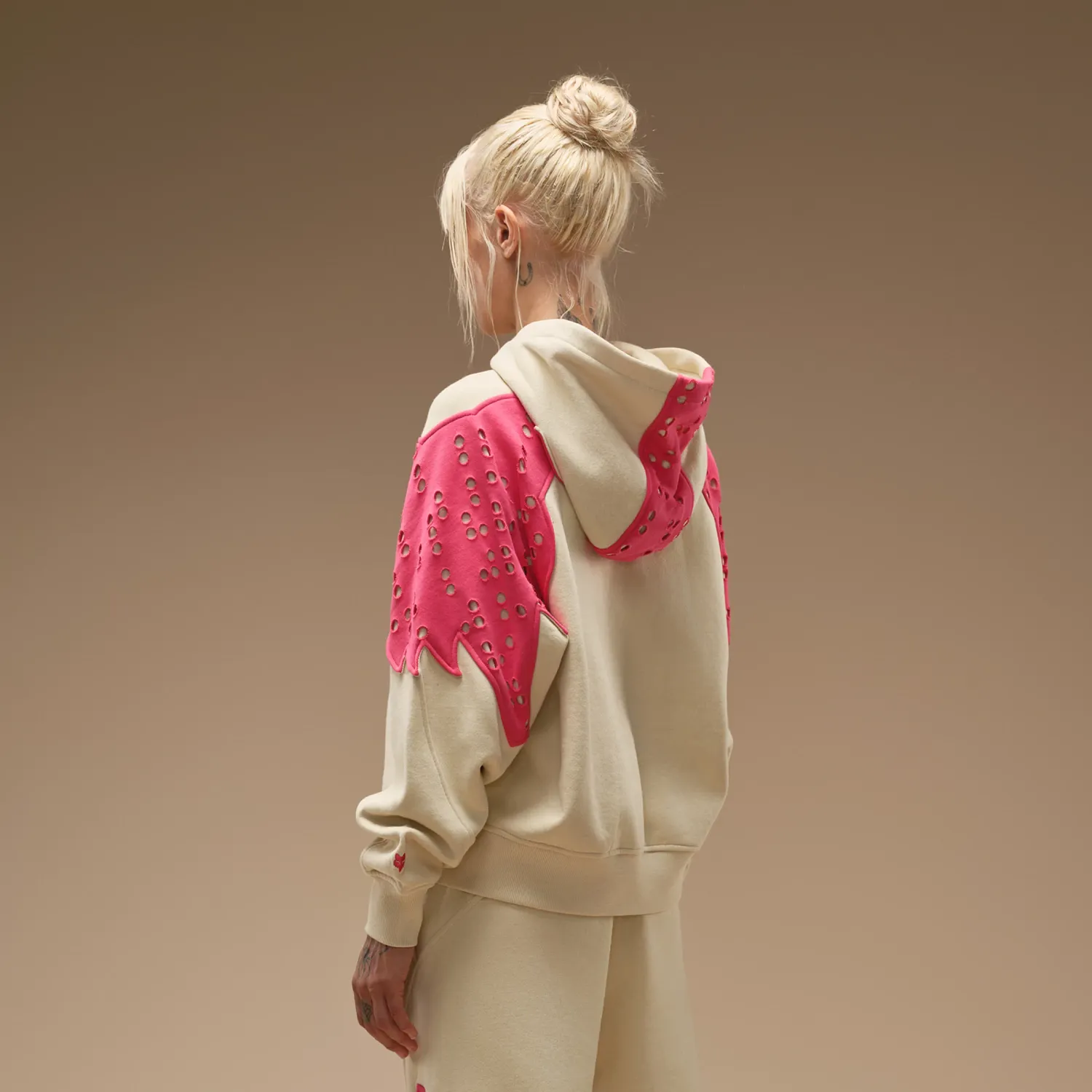 FOX KK PERFORATED FLC HOODIE 