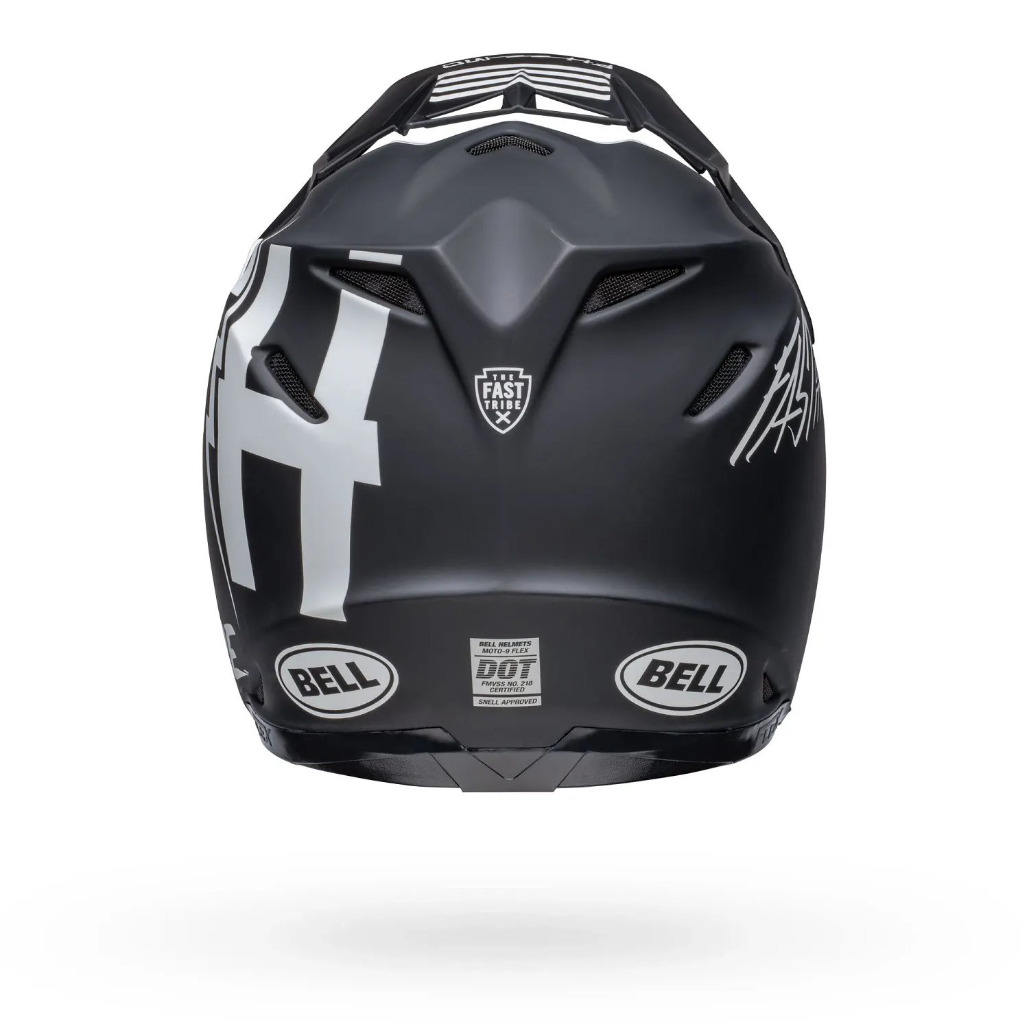 PS MOTO-9S FLEX FH TRIBE M/G BK/WH S