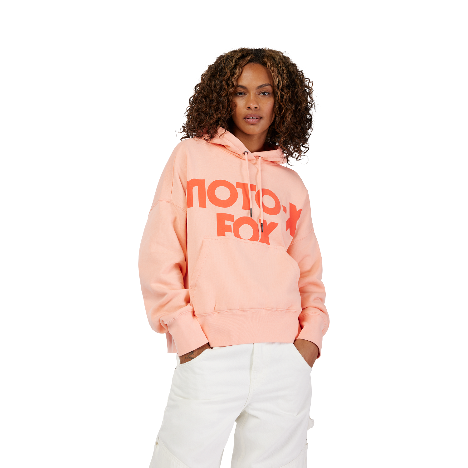 Womens  Moto-X Oversized Fleece