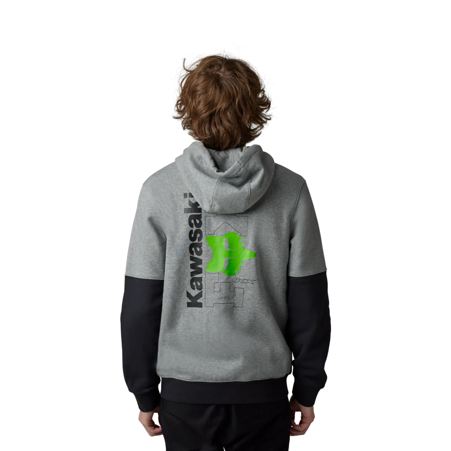 Sudadera con Capucha y cremallera Fox X Kawi