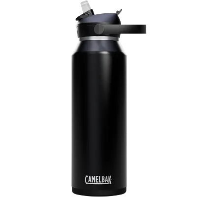 Thrive&trade; Flip Straw 40oz Bottle, Insulated Stainless Steel