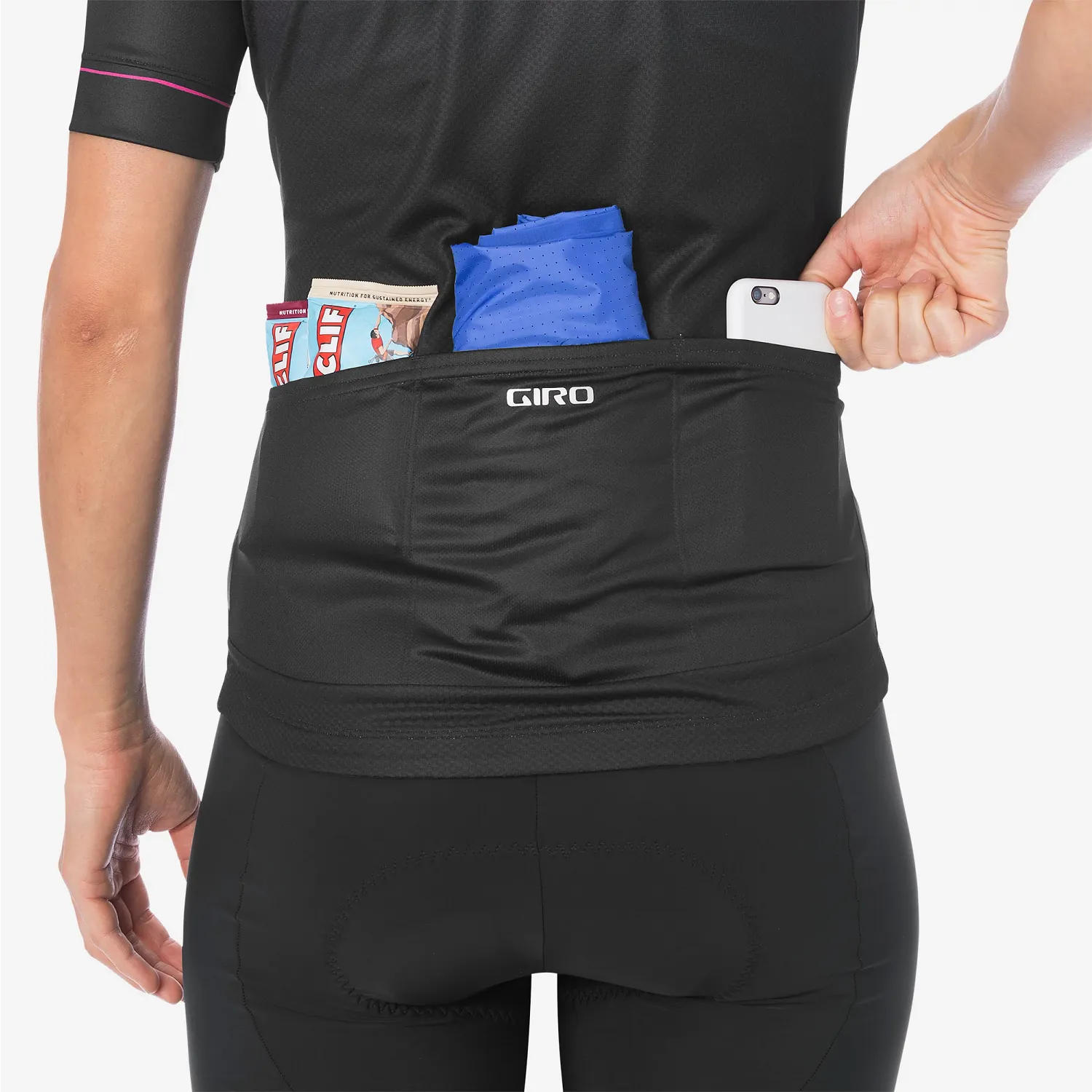 GA W CHRONO SPORT JRSY BLK FLOW S