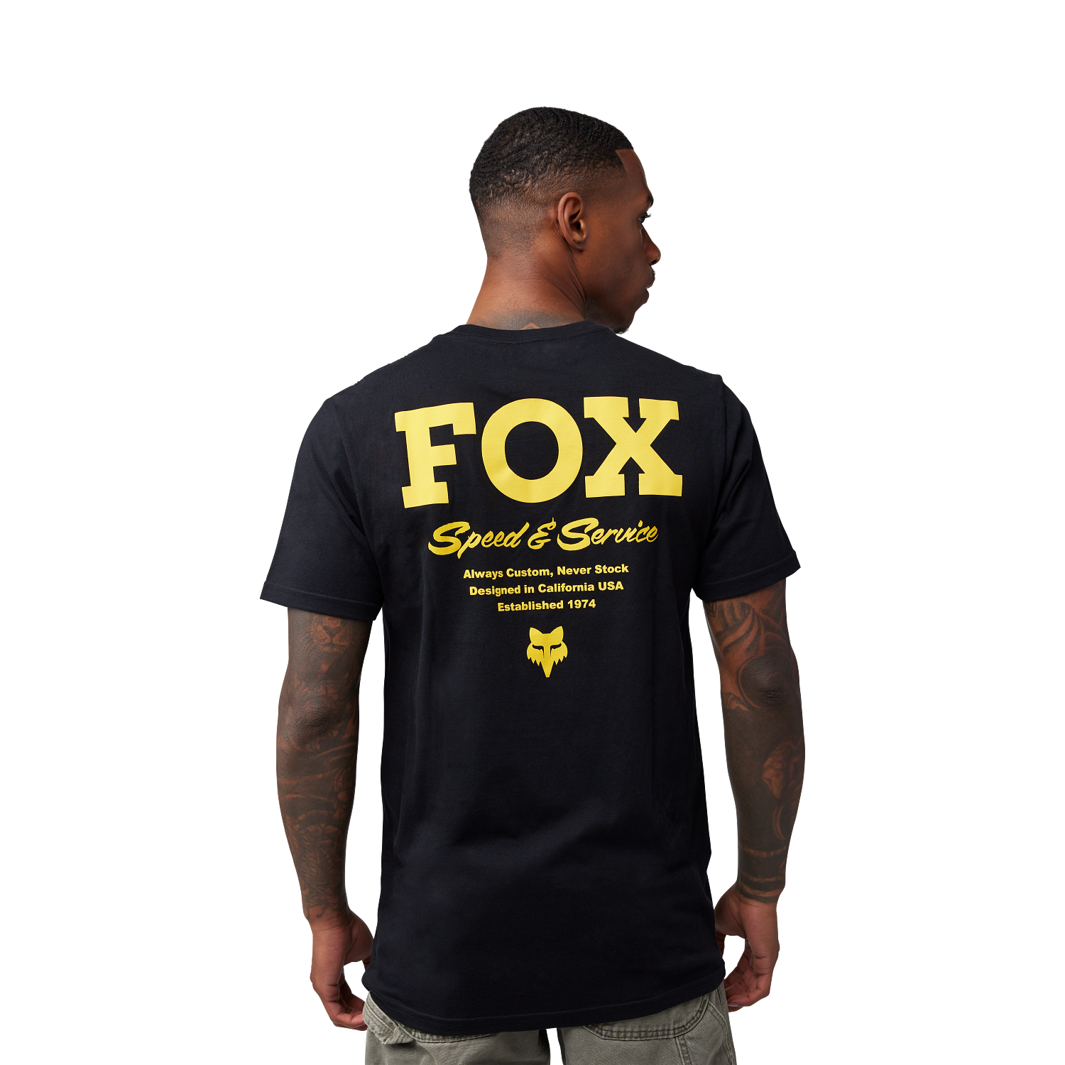 SPEED & SERVICE SS PREM TEE [BLK] S