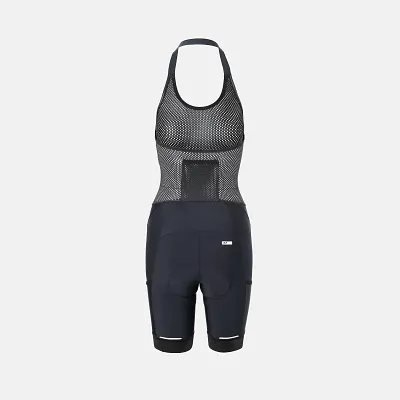 GA W CHRONO EX HALTER BIB PCKT BLK XS