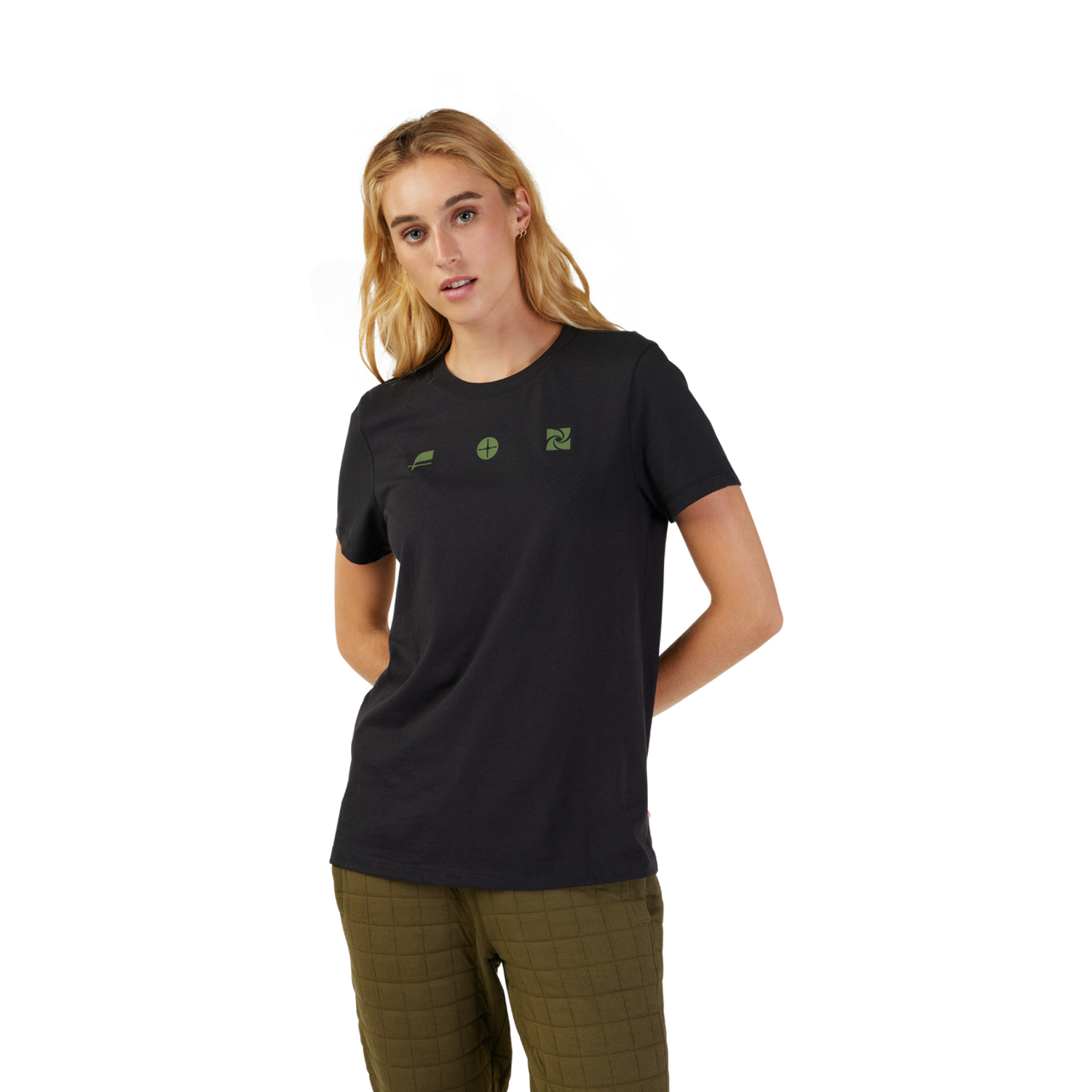 W SENSORY SS TEE [BLK] XS