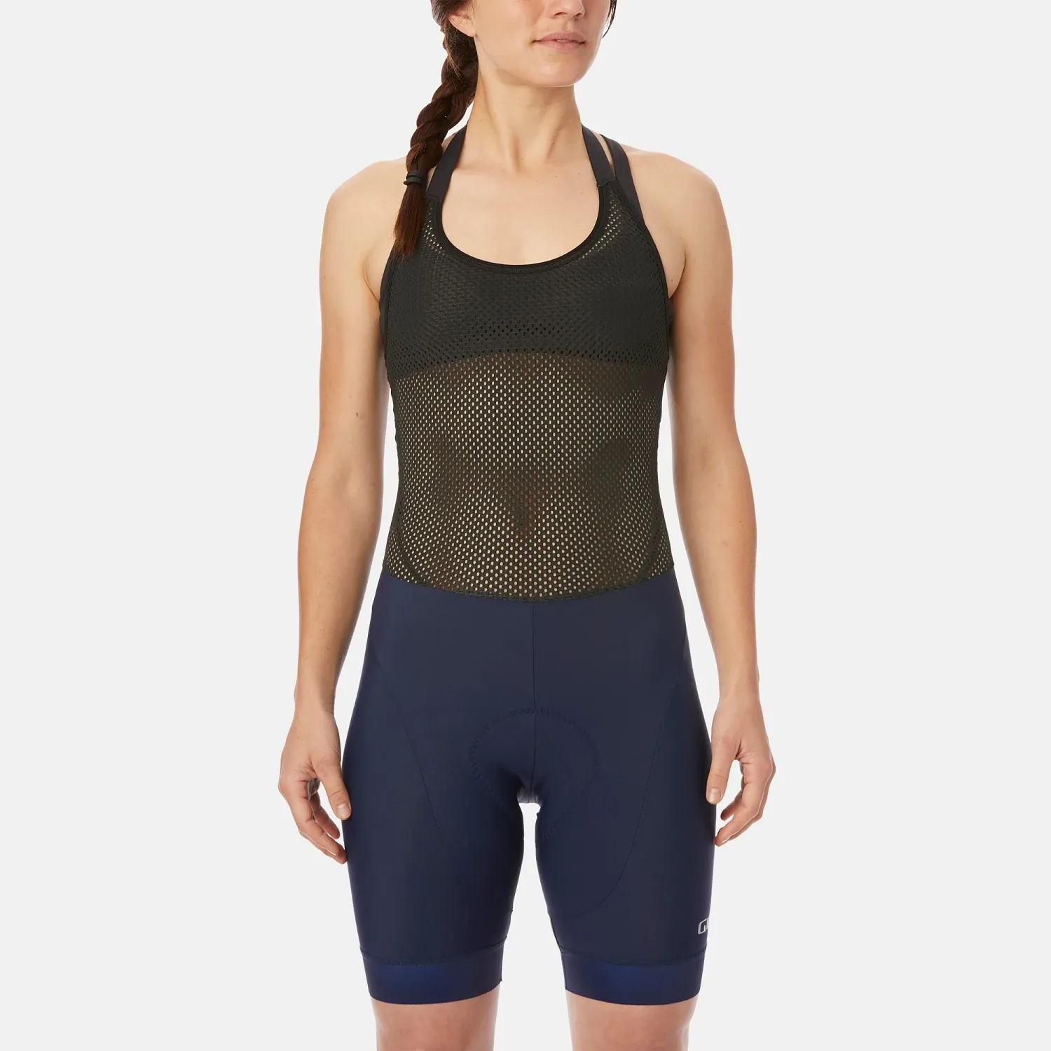 GA W CHRNO EX HALTER BIB SHRT MDNT L