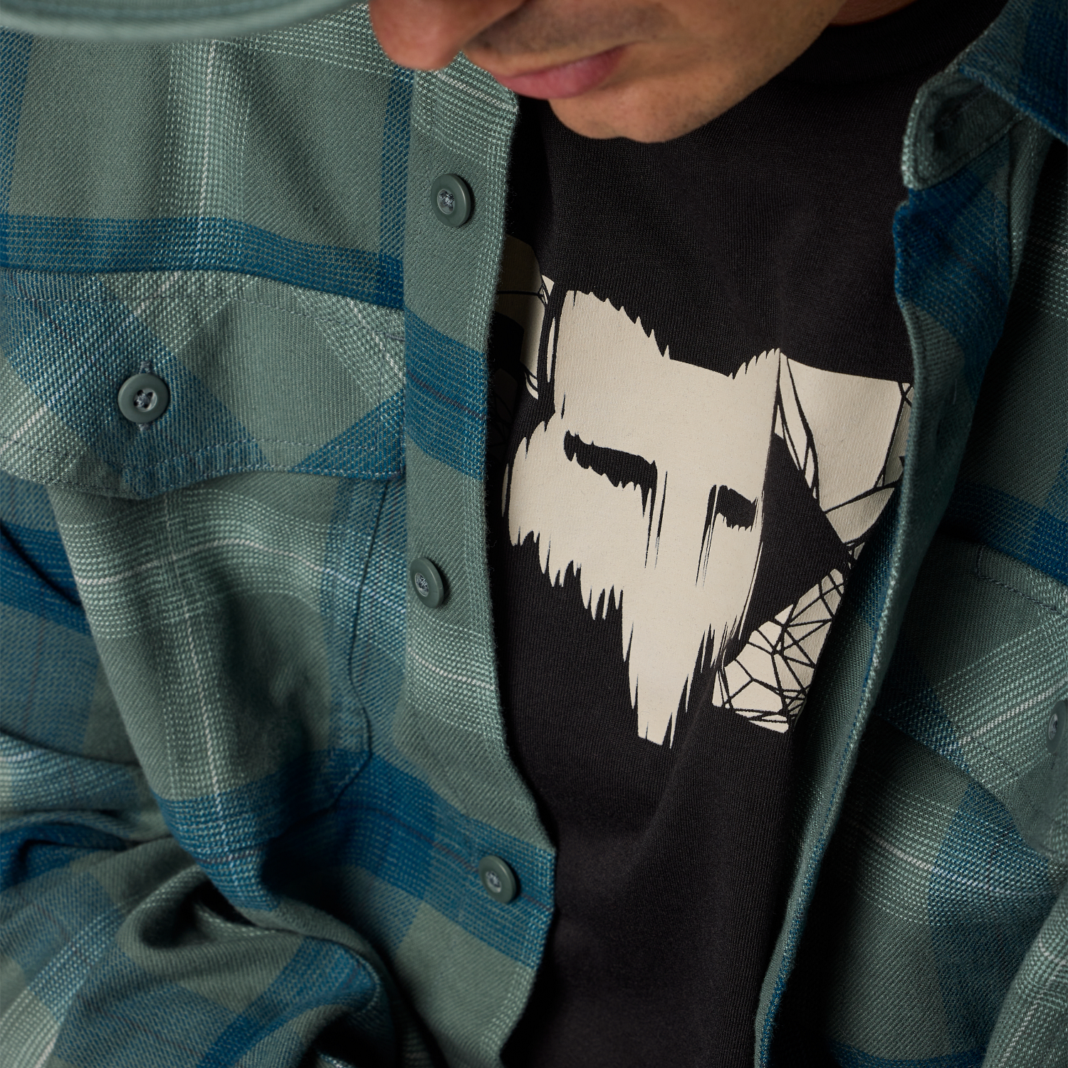 Survivalist Core Flannel Langarmhemd