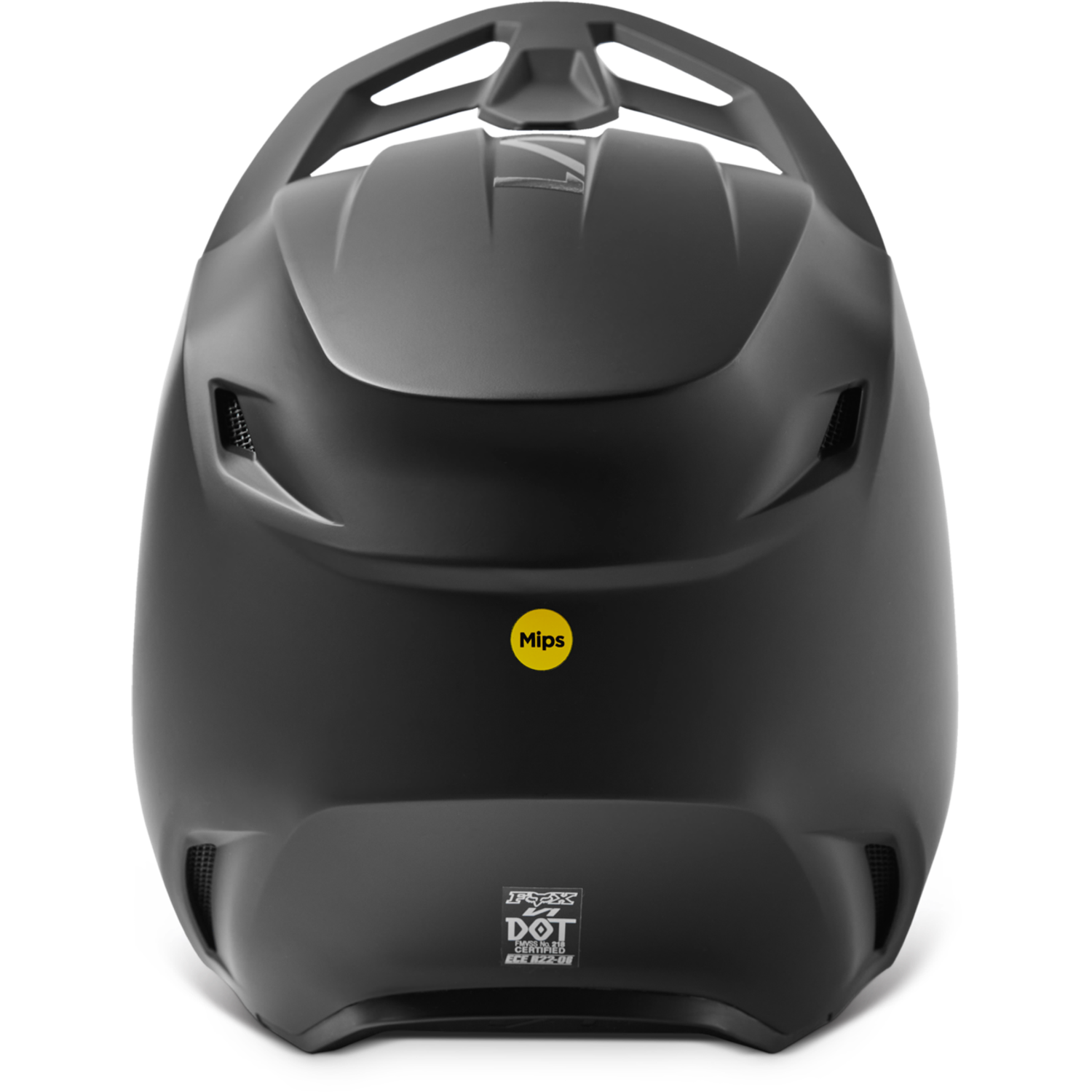 YTH V1 MATTE BLACK HLMT DOT/ECE [MT BLK] YM