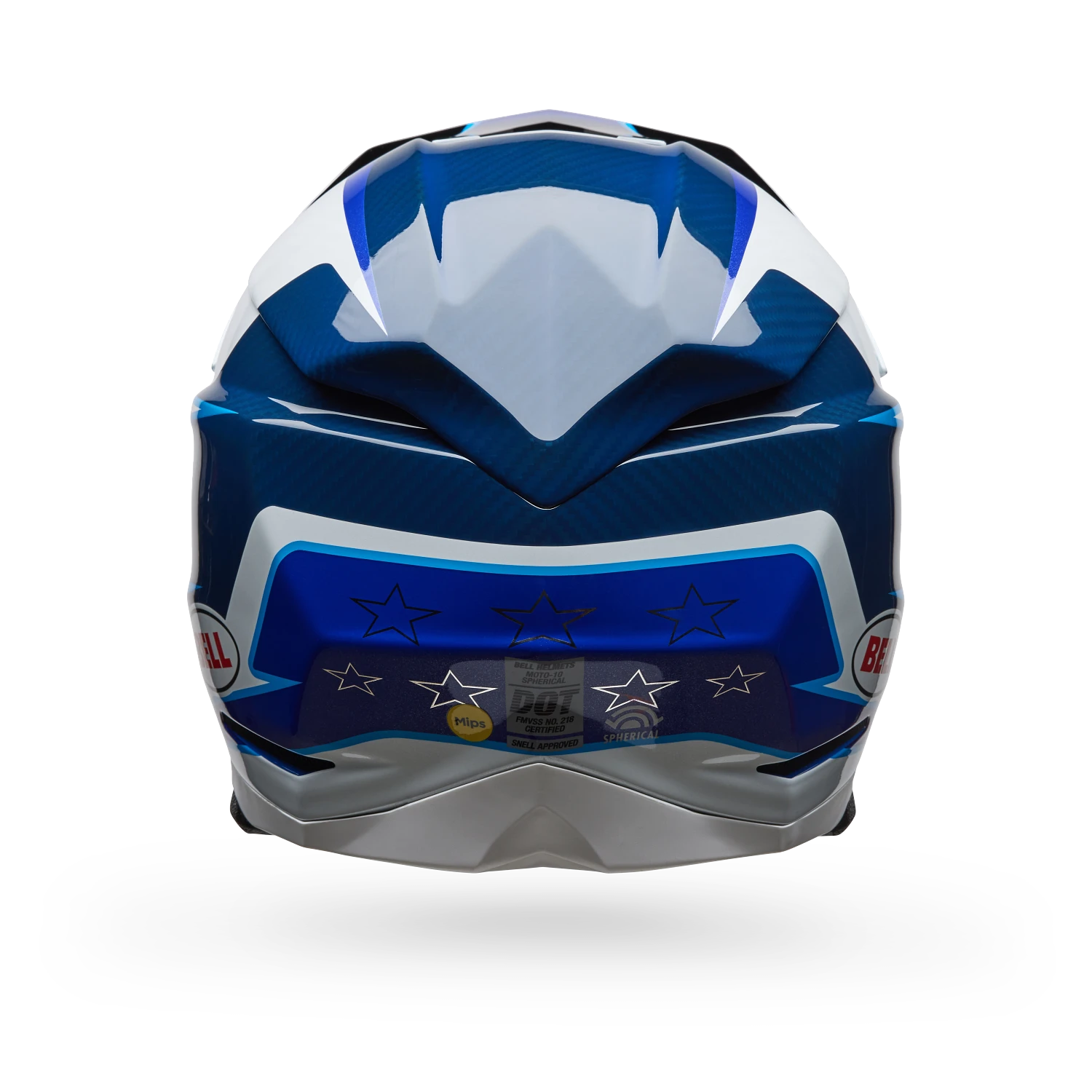 MOTO-10 SPHR TOMAC25 GLS ECE [BLU/WHT] S