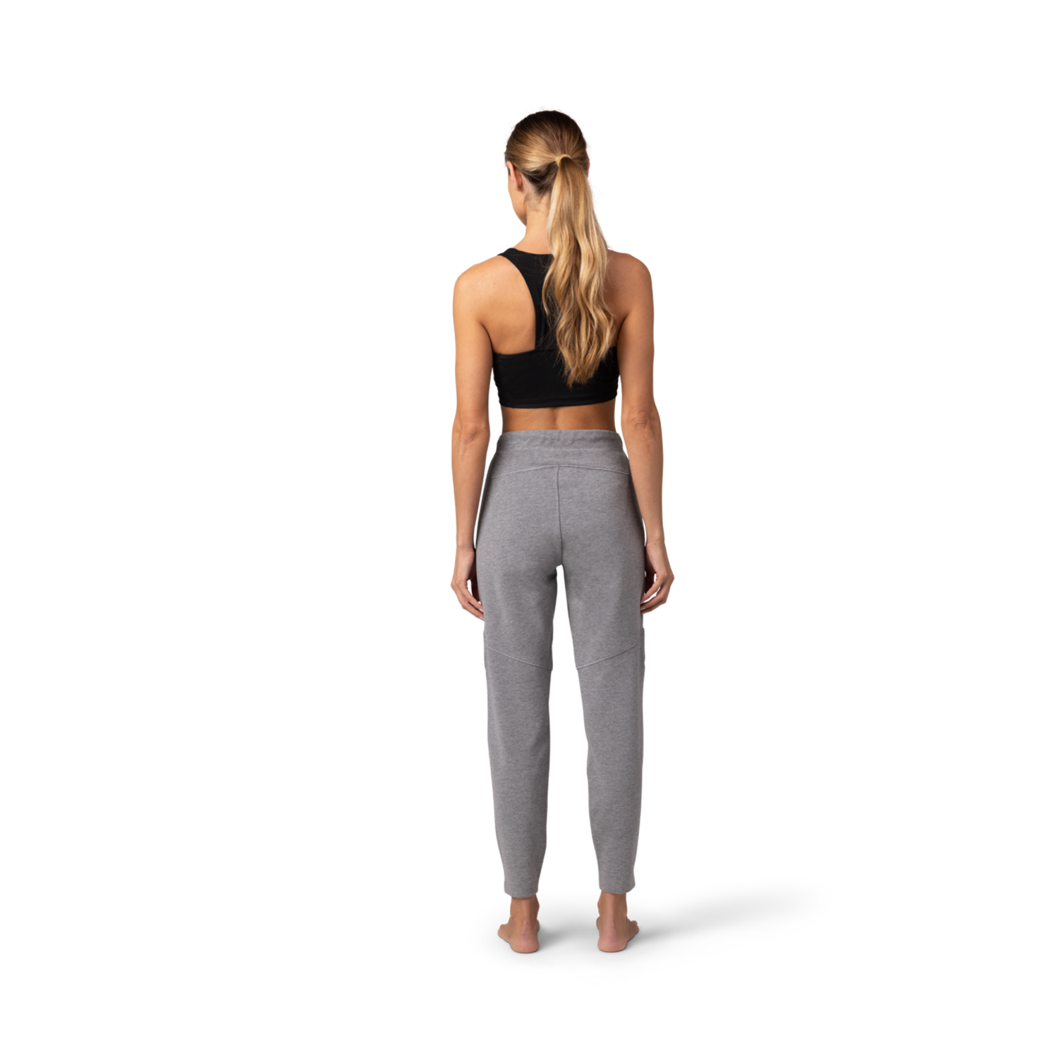 WOMENS RISE FLEECE JOGGER [HTR GRAPH] S