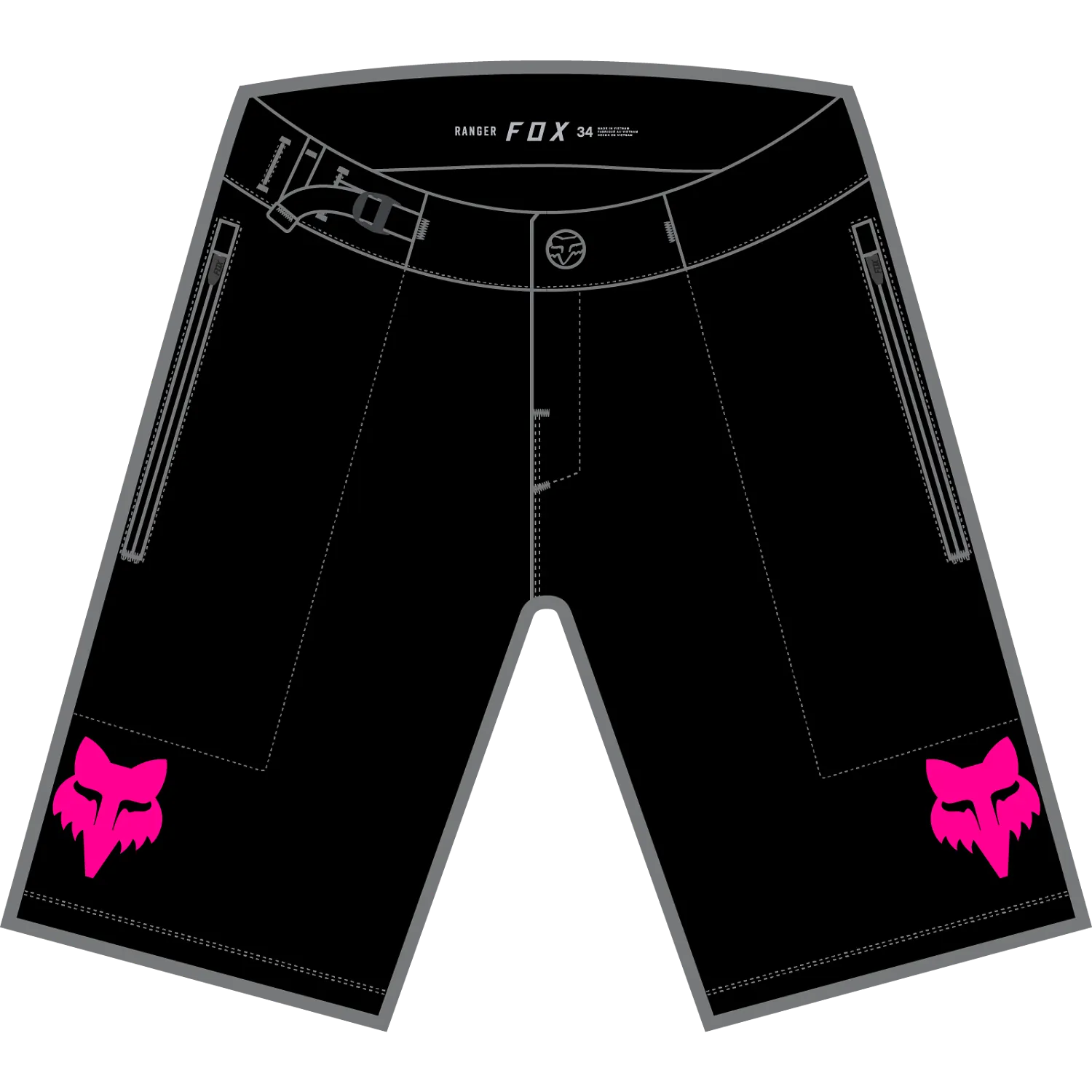 Jeune Ranger railler shorts doubl&eacute;s