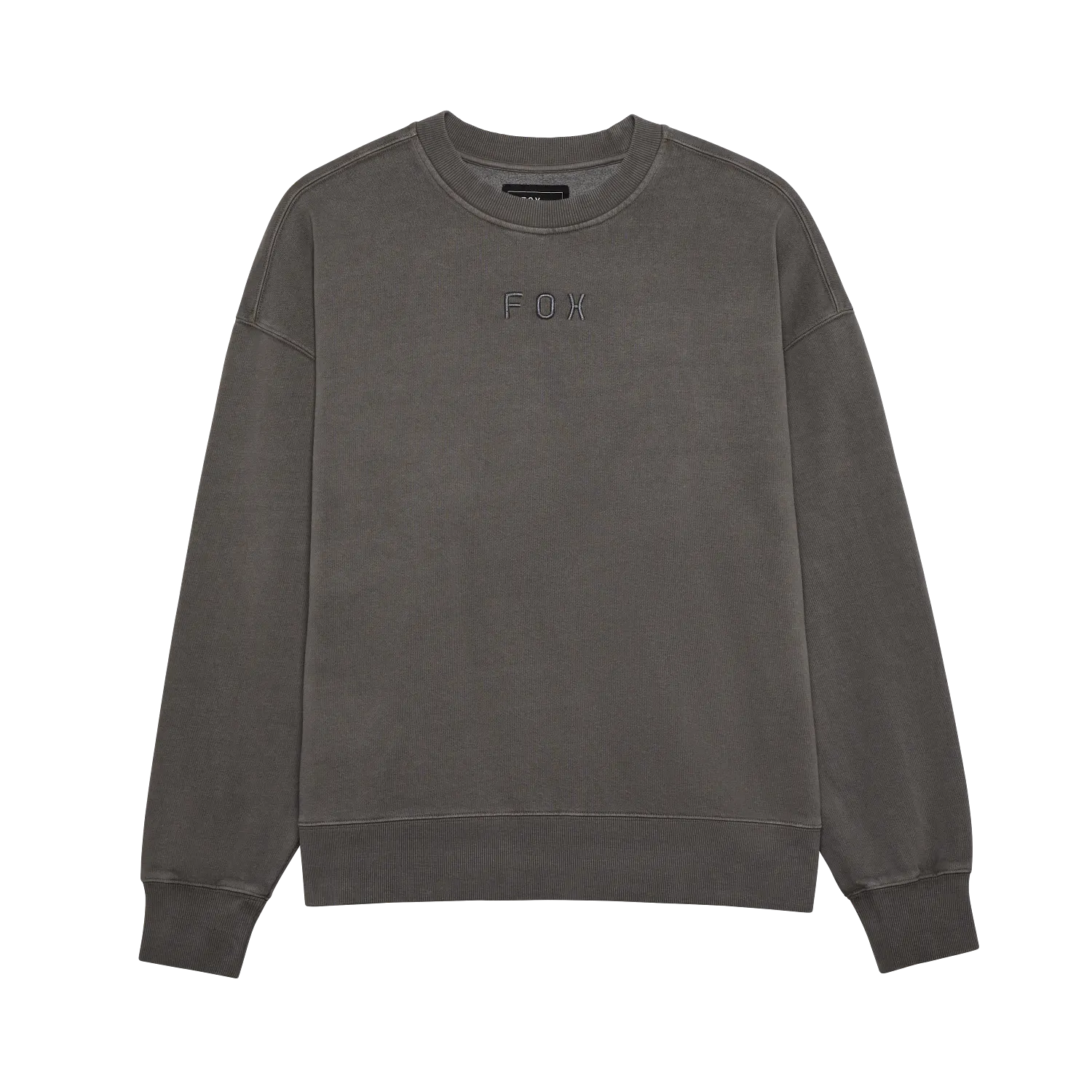 WORDMARK OVERSIZED FLEECE CREW 