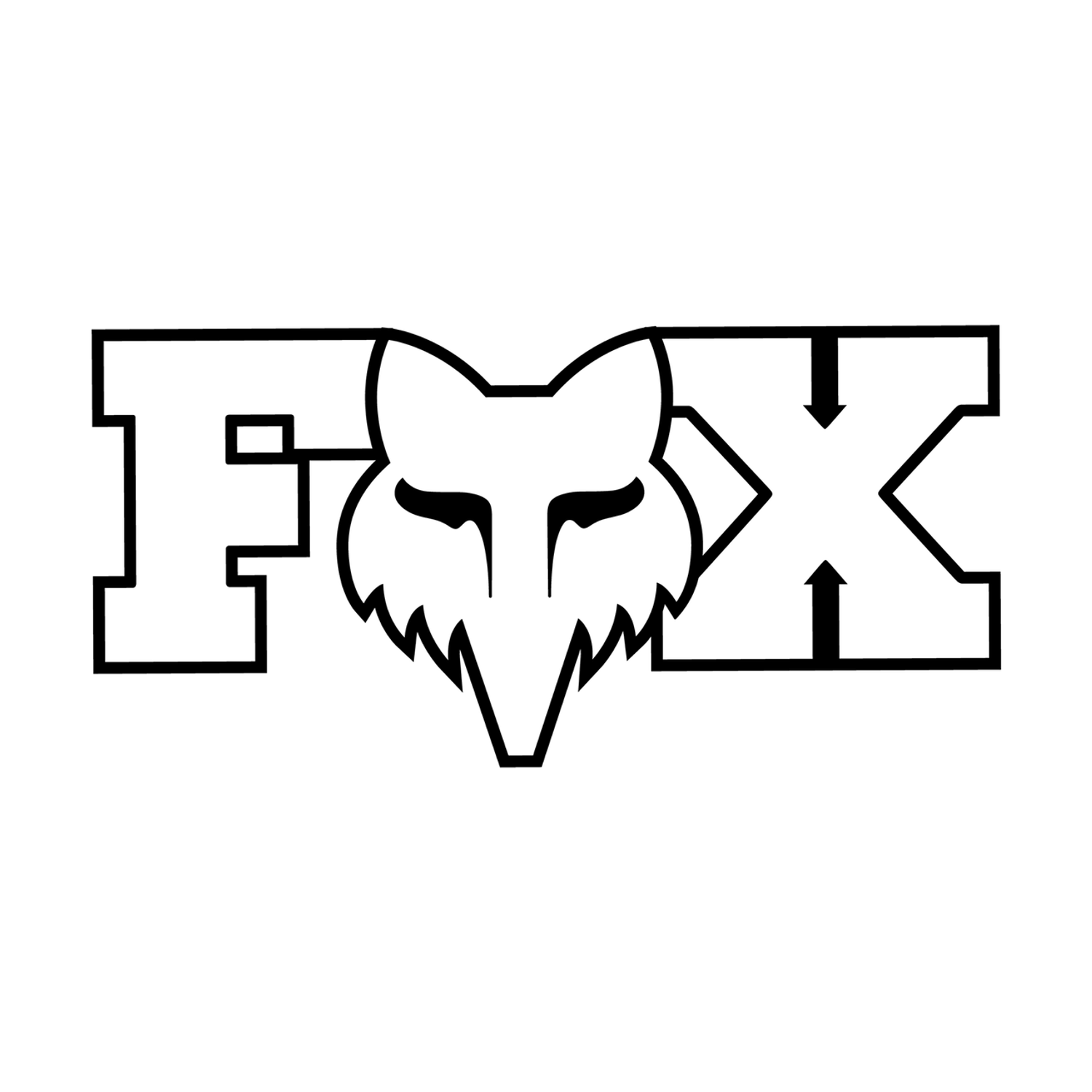 F HEAD X 3" [WHT] OS