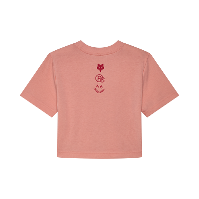 W FOX X HONDA BABY TEE [PL PNK] S