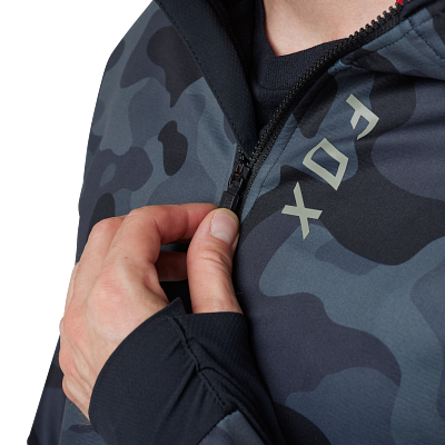 DEFEND DRIVE WINDBLOCK ZIP [BLK CAM] S