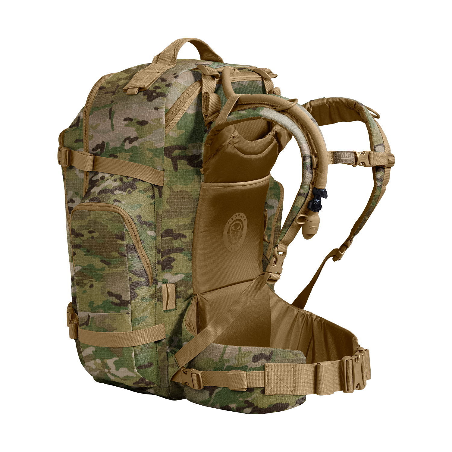 BFM 100oz Mil Spec Crux Multicam