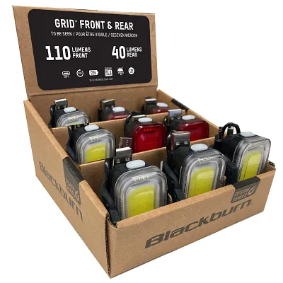 Grid Front and Rear Light Set PDQ