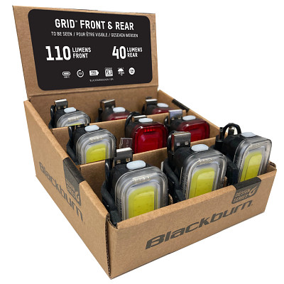 Grid Front and Rear Light Set PDQ