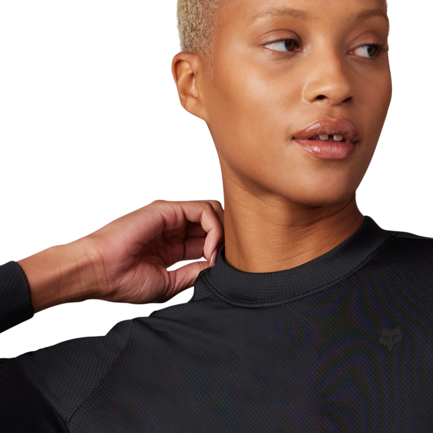 Womens Tecbase Fire Long Sleeve Shirt