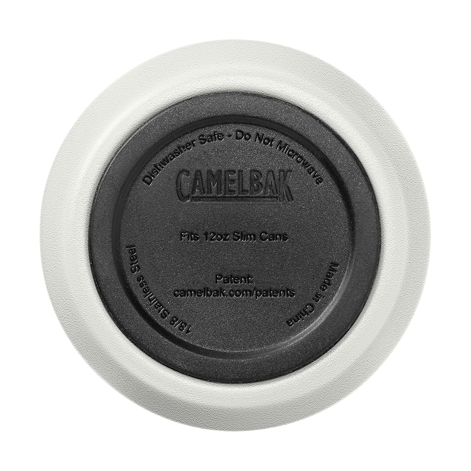 Slim Can Cooler, SST Vacuum Insulated 12oz, White