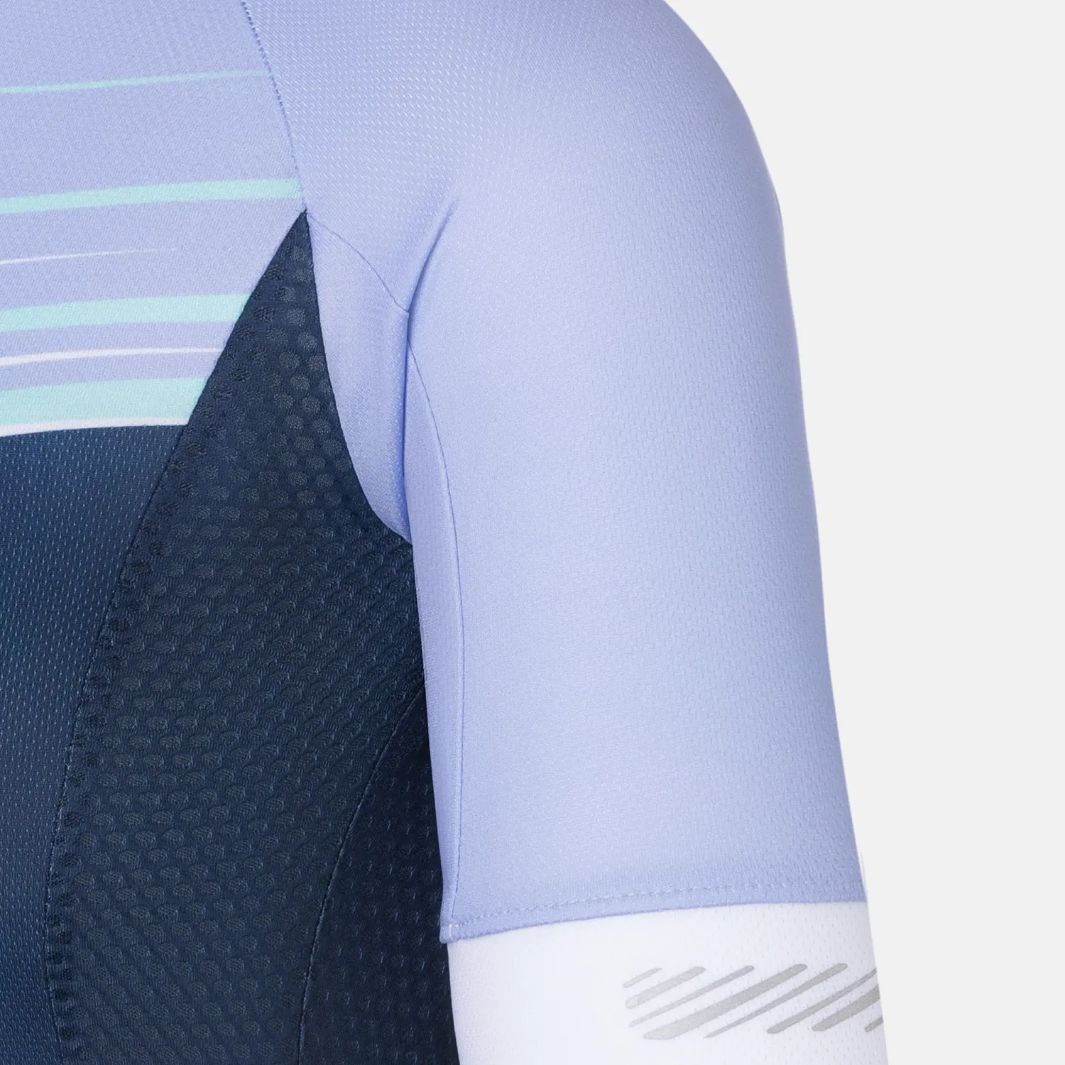 GA W CHRONO JERSEY LAV/MDNT STRIPE XS