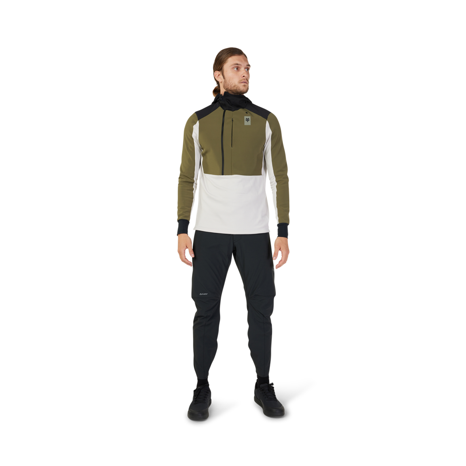 DEFEND THERMAL HOODIE [OLV GRN] S