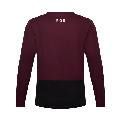 YTH RANGER LS JERSEY FOX HEAD [DRK MRN] YS