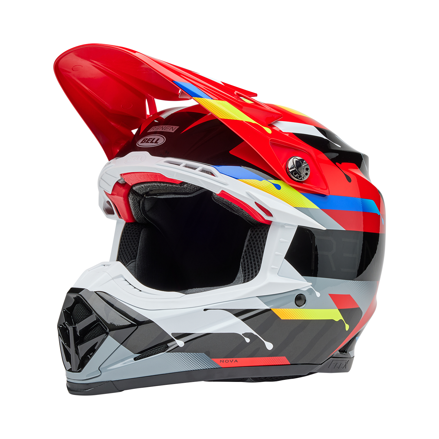 MOTO-9S FLEX RENEN NOVA ECE [BLK/RD] S