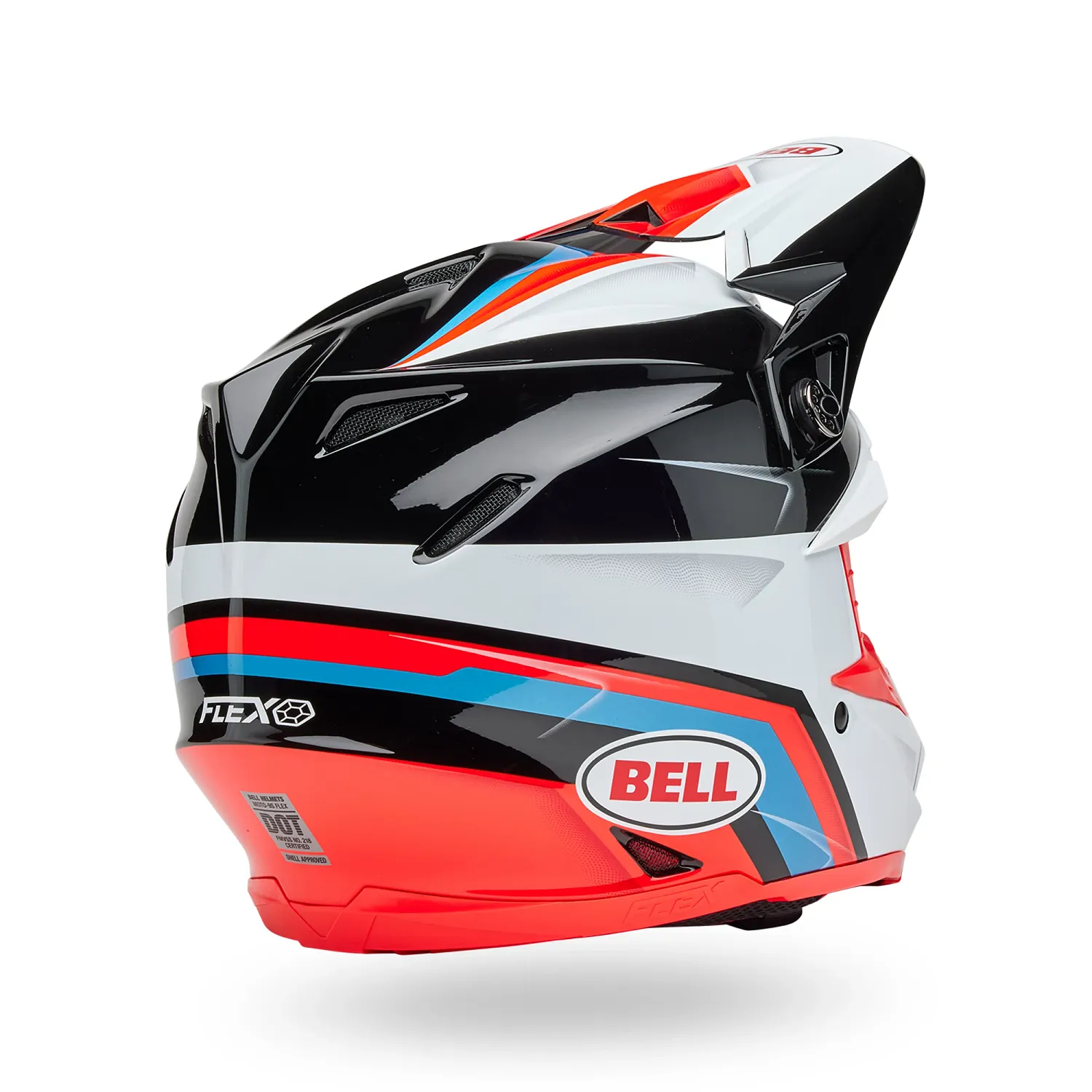 PS MOTO-9S FLEX MERCHANT RD/BK L