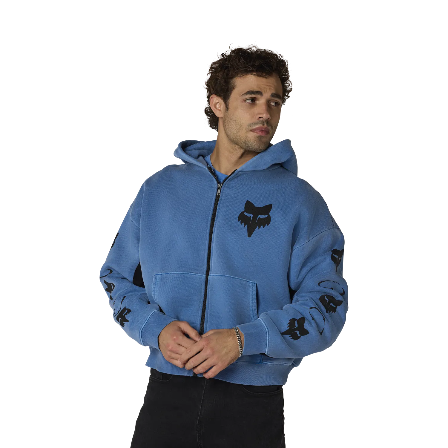 Fox x Honolulu Pawnshop Pit Crew Zip Hoodie