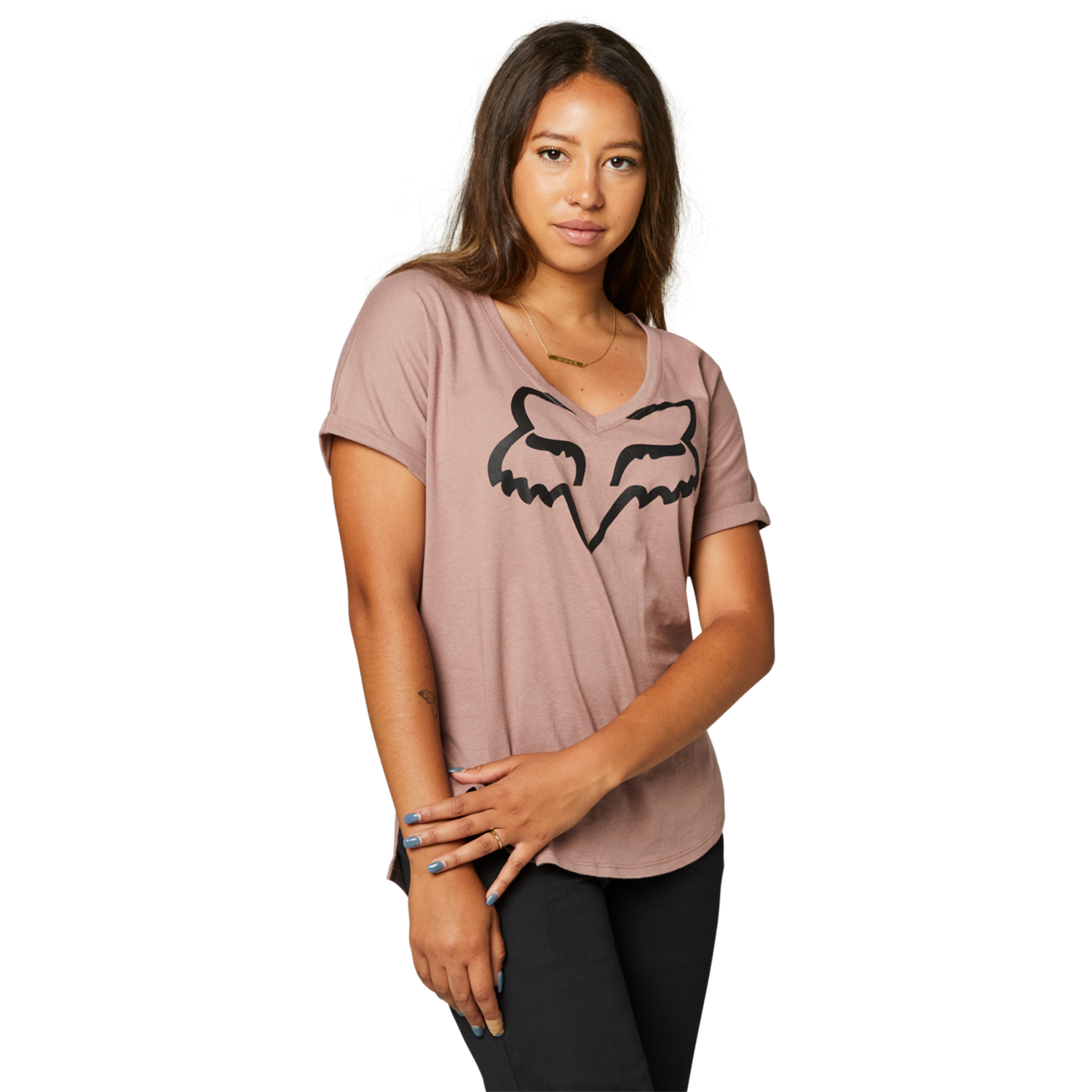 Womens Boundary V-Neck Tee