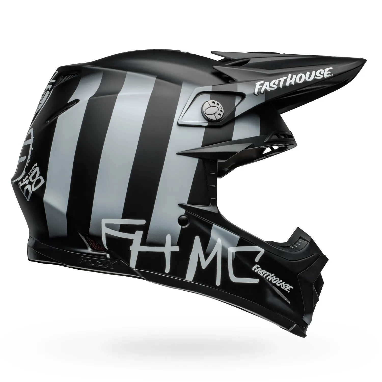 PS MOTO-9S FLEX FH MC MT BK/YL S