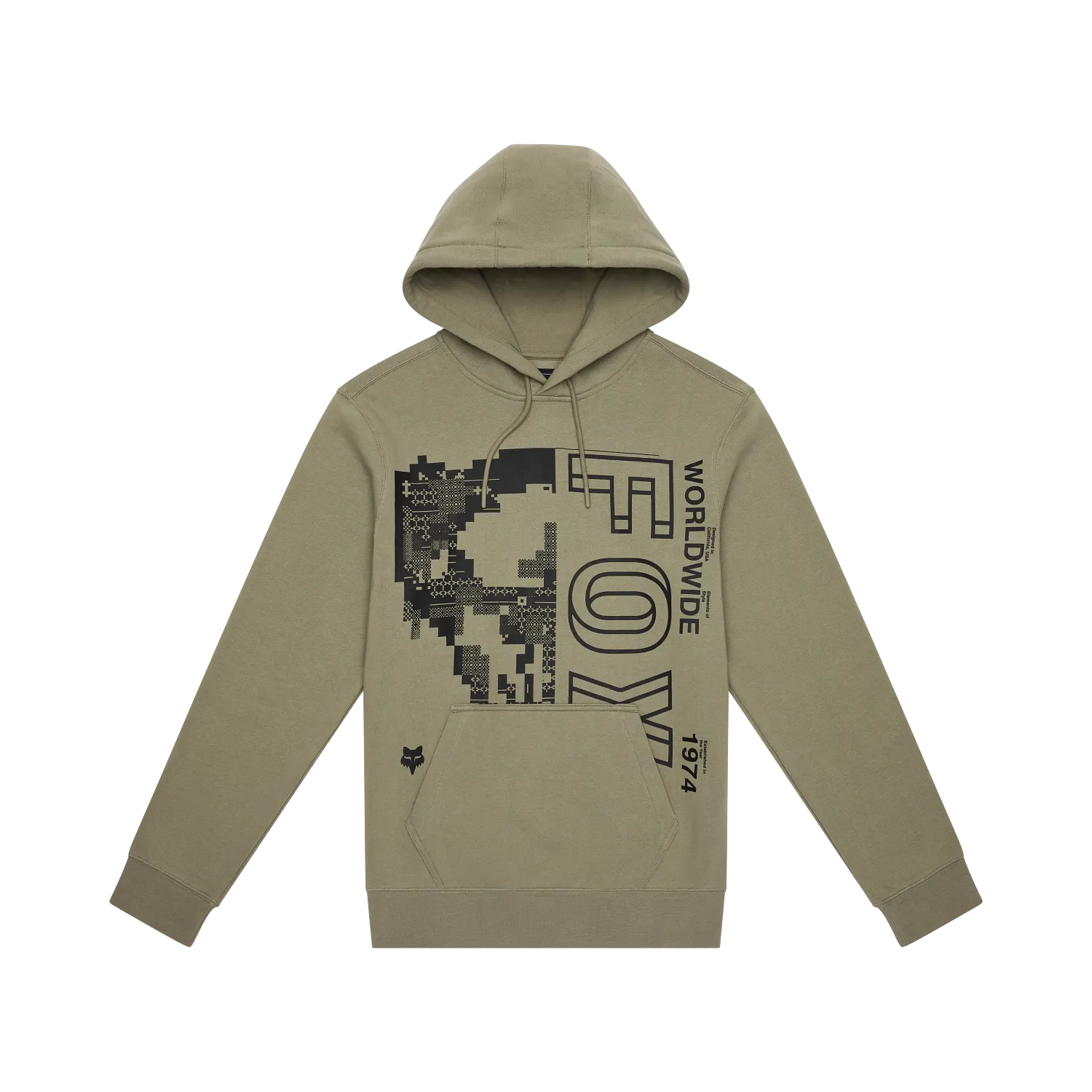 Sweat &agrave; capuche avec image de cr&rdquo;ne