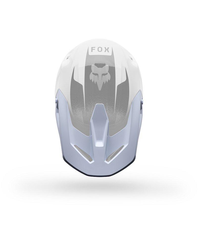 Fox Racing V1 Helmet Visor - Clutch - White/Black