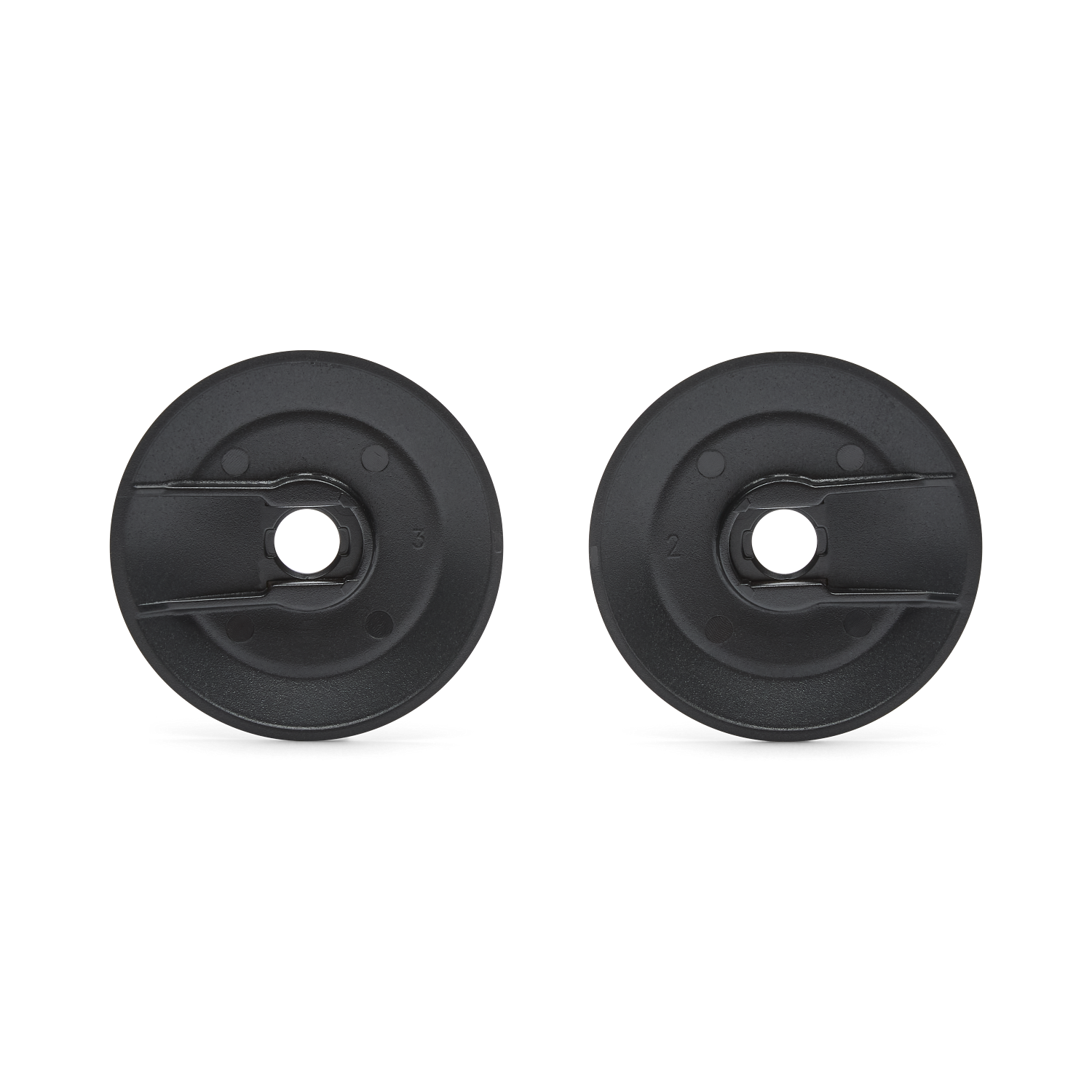 BULLITT GT NO SHIELD HINGE PLATE [SLV] OS