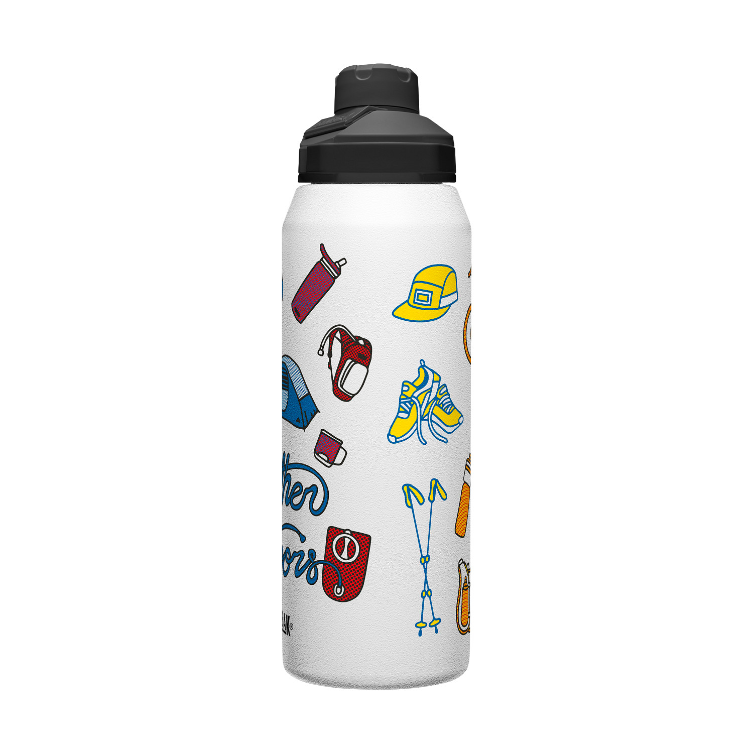 Chute Mag 32oz Water Bottle, Insulated Stainless Steel, POW Limited Edition