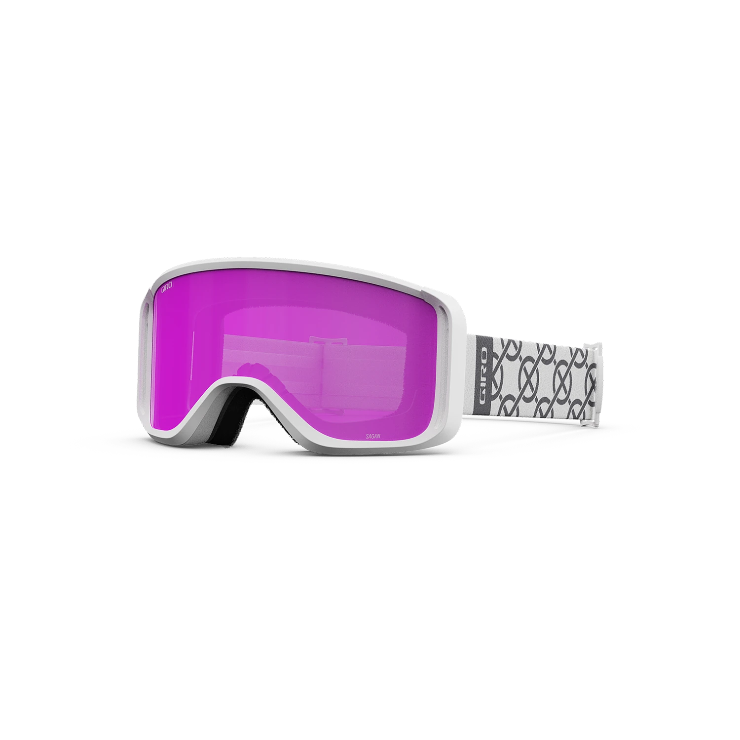 SAGEN MONOGRAM [WHT/A PNK] OS