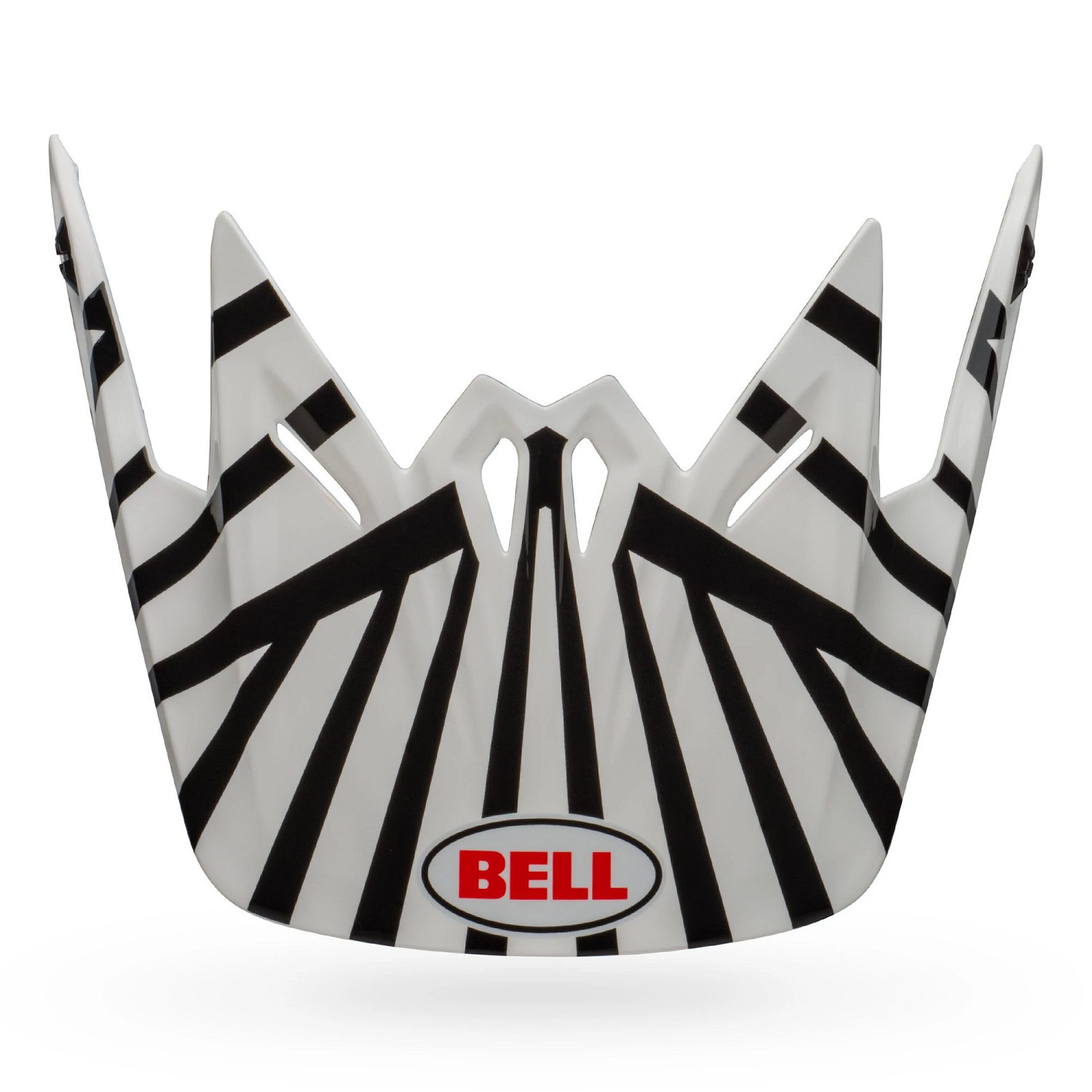 PS MOTO-9 YOUTH VISOR TGCKMEOUT WH/BK