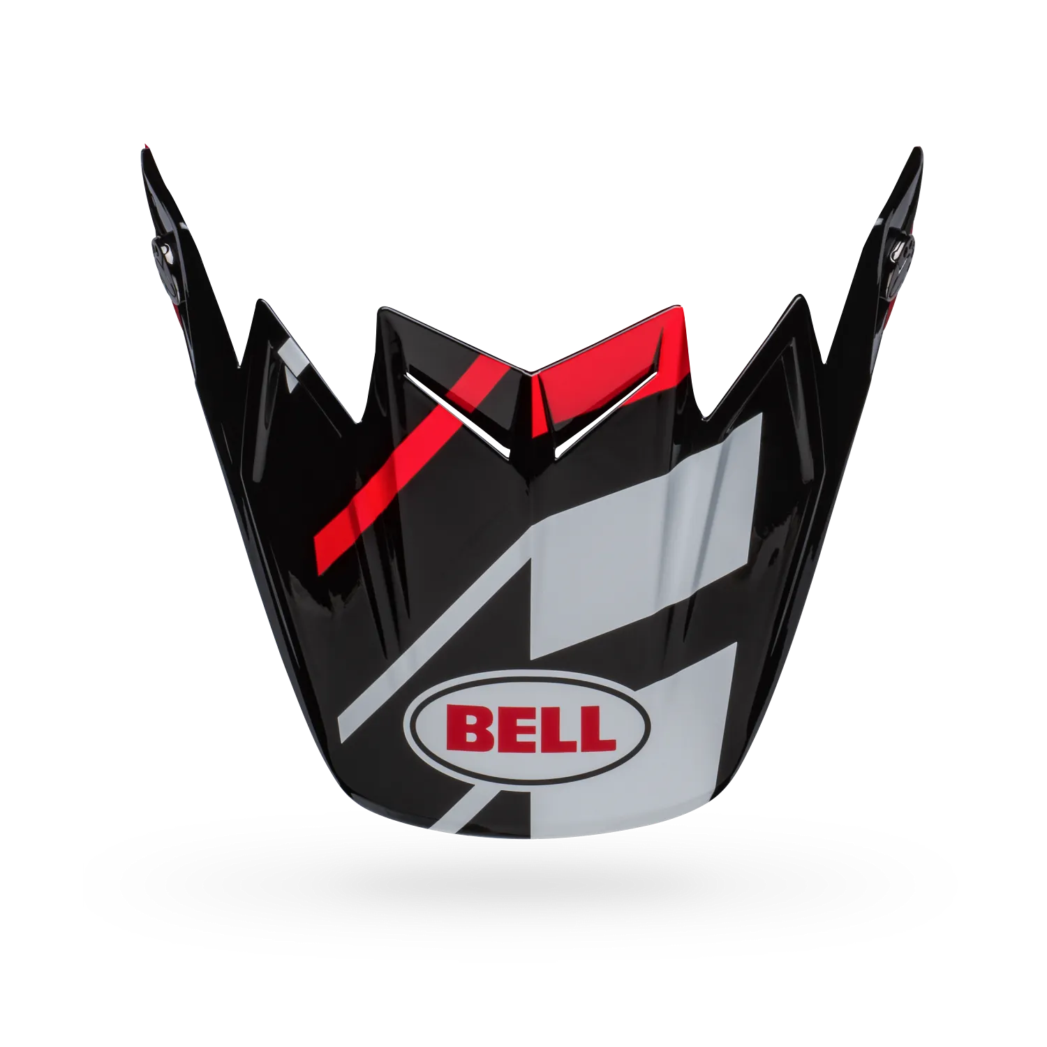 PS MOTO 9 FLEX VISOR BANSHEE BK/RD