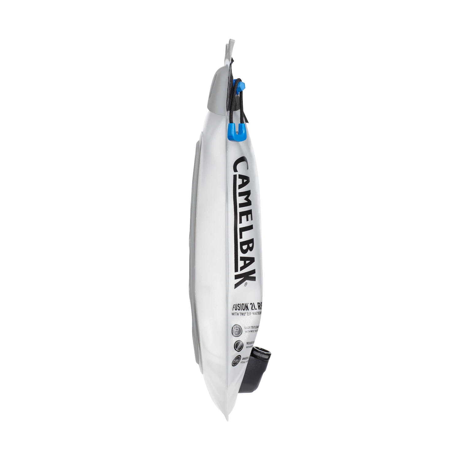 Fusion 2L Reservoir with Tru Zip Waterproof Zipper, Clear
