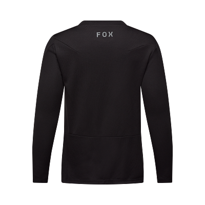 YTH RANGER LS JERSEY FOX HEAD [BLK] YS