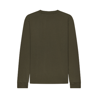 YTH ROUGHCUT LS TEE [DRK GRN] YS