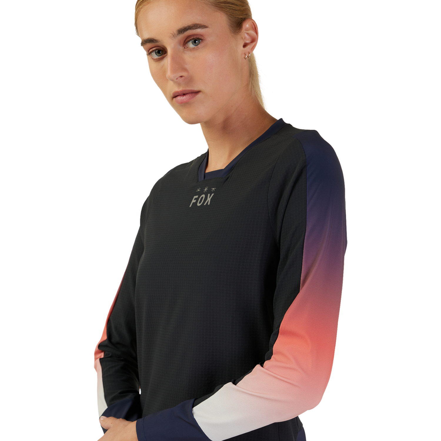 Womens Defend Lunar Thermal Long Sleeve Jersey