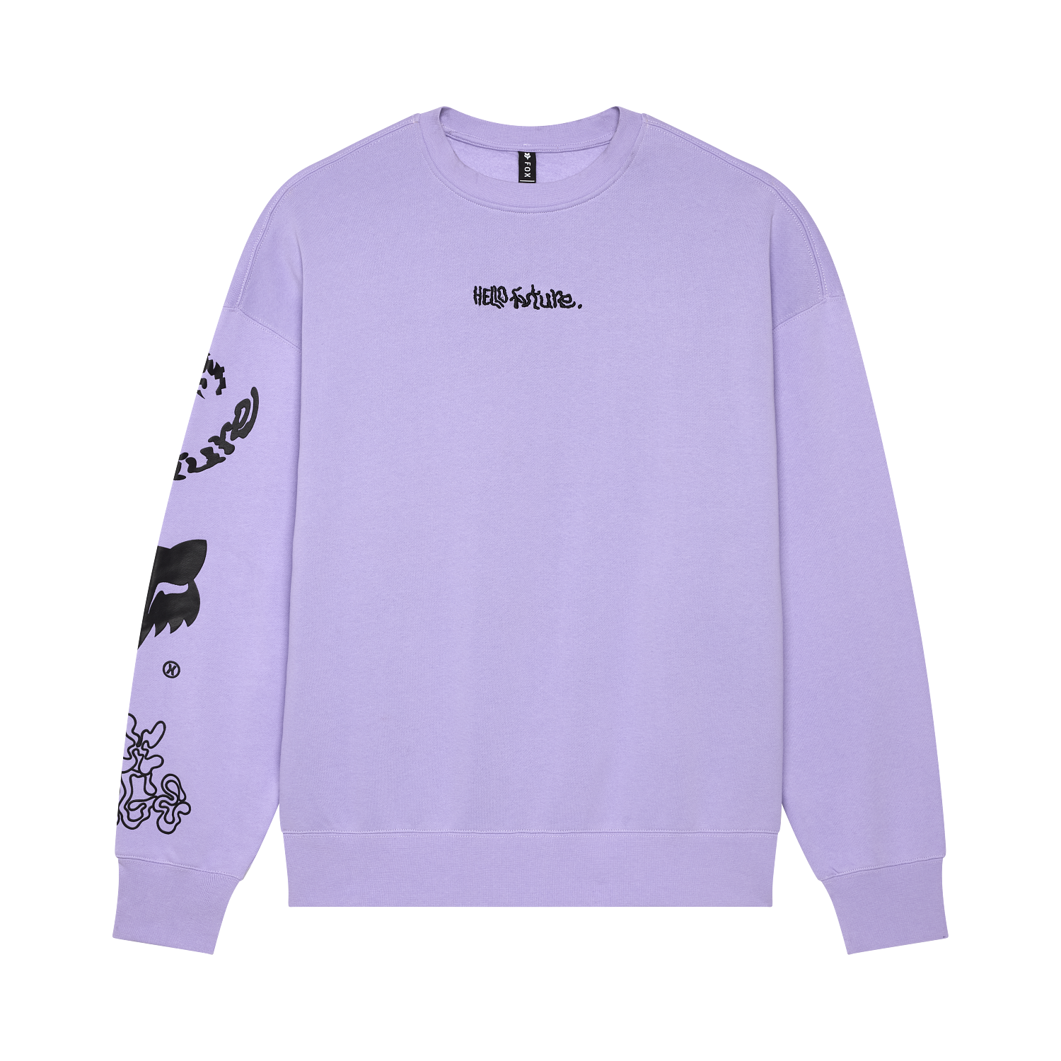 Sudadera Crew Oversize Hello Future