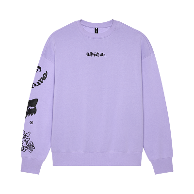 Sudadera Crew Oversize Hello Future