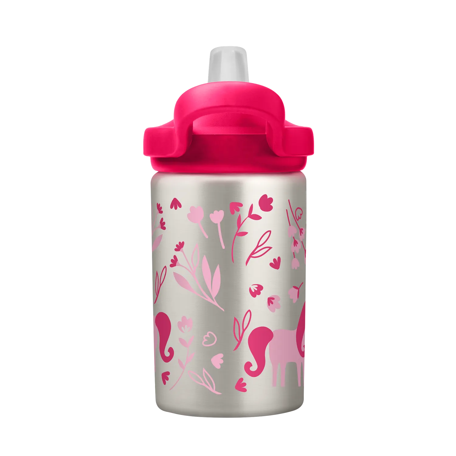 eddy+ Kids 14oz SST, Unicorn & Blooms