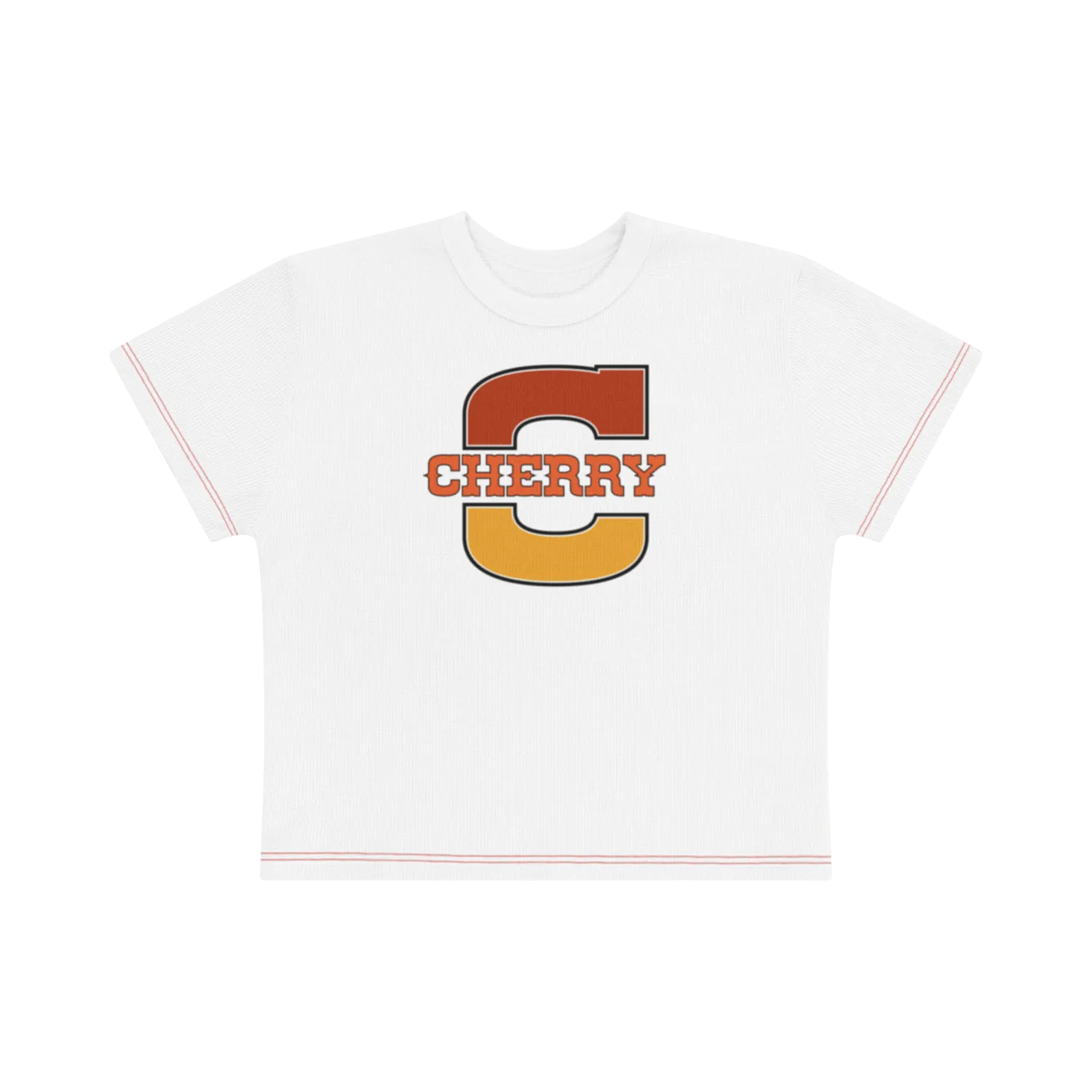 FOX X CHERRY CONTRAST BABY TEE 