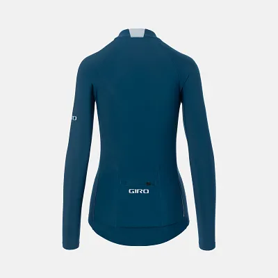 GA W CHRONO LS THERMAL JERSY HRBR BLU XS