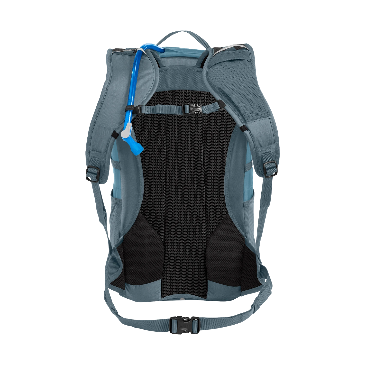 Women's Fourteener 24 100oz, Smoke Blue/Fiery Coral